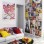 Decoração feita de recortes e lembranças