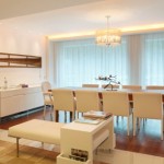 Sala de Jantar assinada pelo arquiteto Thoni Litsz em São Conrado