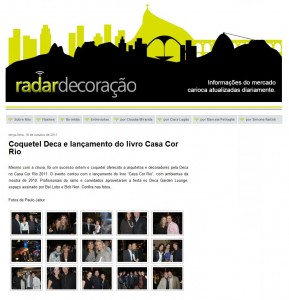 Radar Decoração Rio - Deca