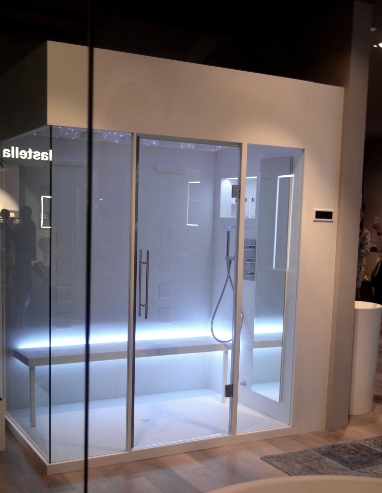 Box e sauna a vapor com todo conforto e modernidade