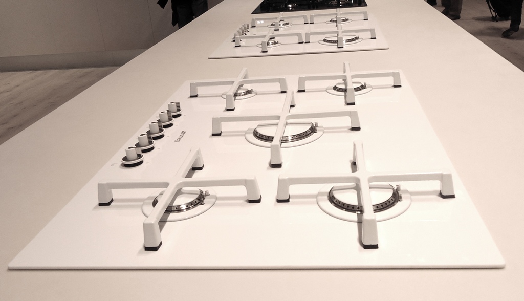cooktop branco linha da Smeg