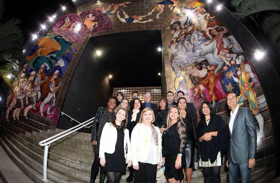 Grupo de convidados do Circuito Docol