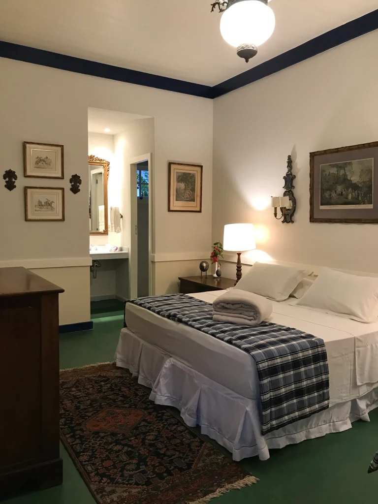 Suíte do Haras da São Luiz da Boa Sorte assinadas pelo arquiteto Thoni Litsz