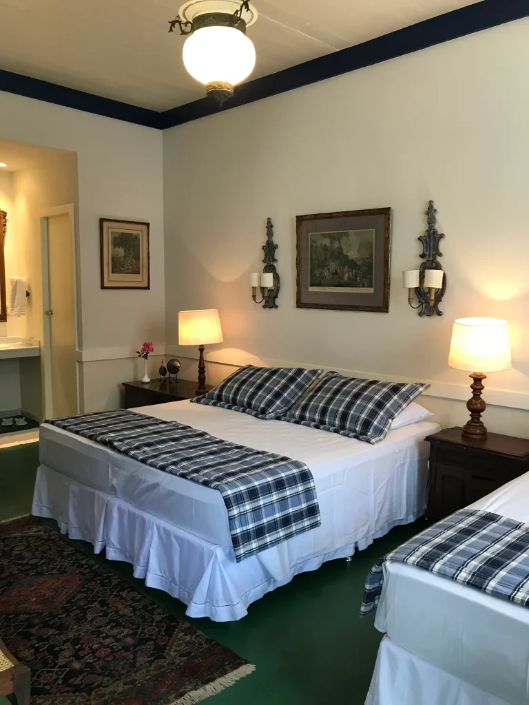 Suíte do Haras da São Luiz da Boa Sorte assinadas pelo arquiteto Thoni Litsz