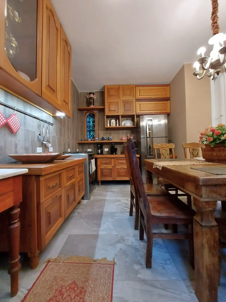 Cozinha do quarto andar do Solar de Laranjeiras retrofit do arquiteto Thoni Litsz