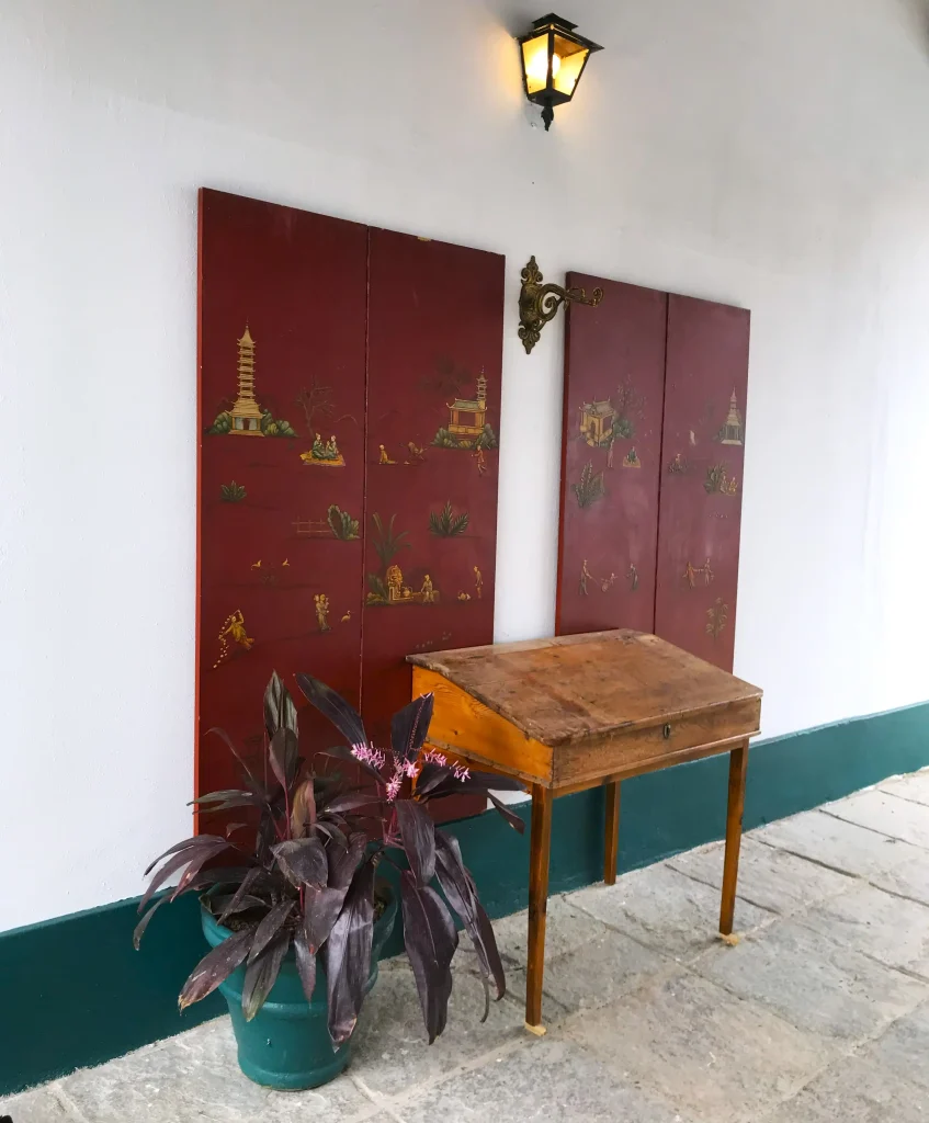 Hall de entrada da Hípica da Fazenda São Luiz da Boa Sorte decoração Thoni Litsz