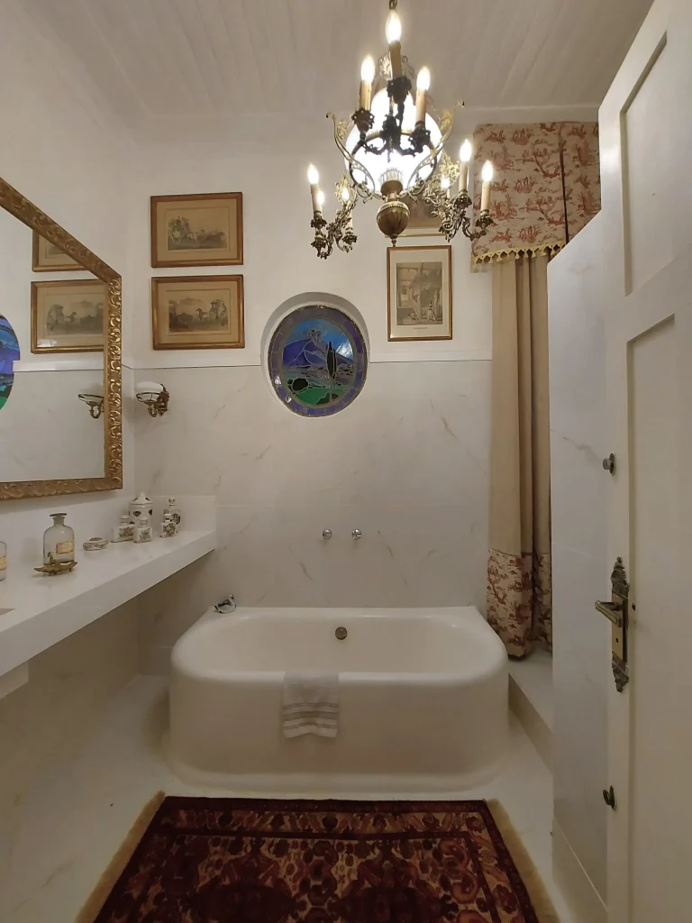 Sala de Banho do Solar de Laranjeiras retrofit do arquiteto Thoni Litsz