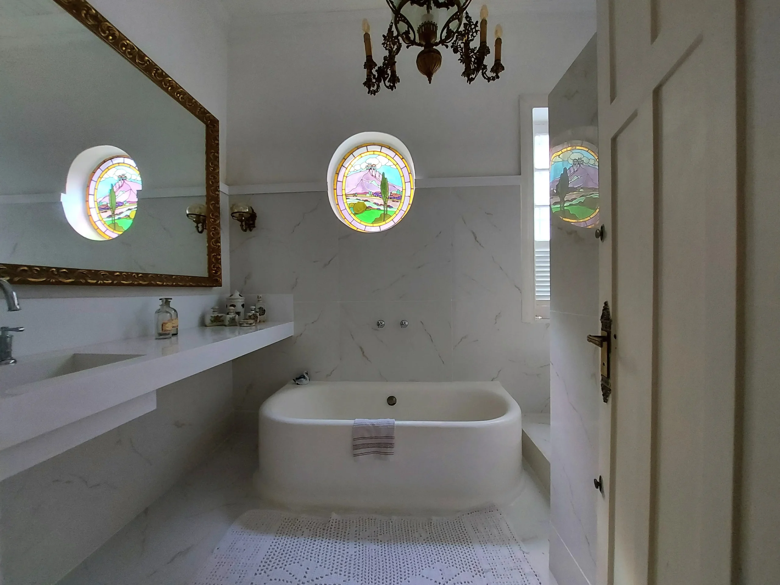 Sala de Banho do Solar de Laranjeiras retrofit do arquiteto Thoni Litsz