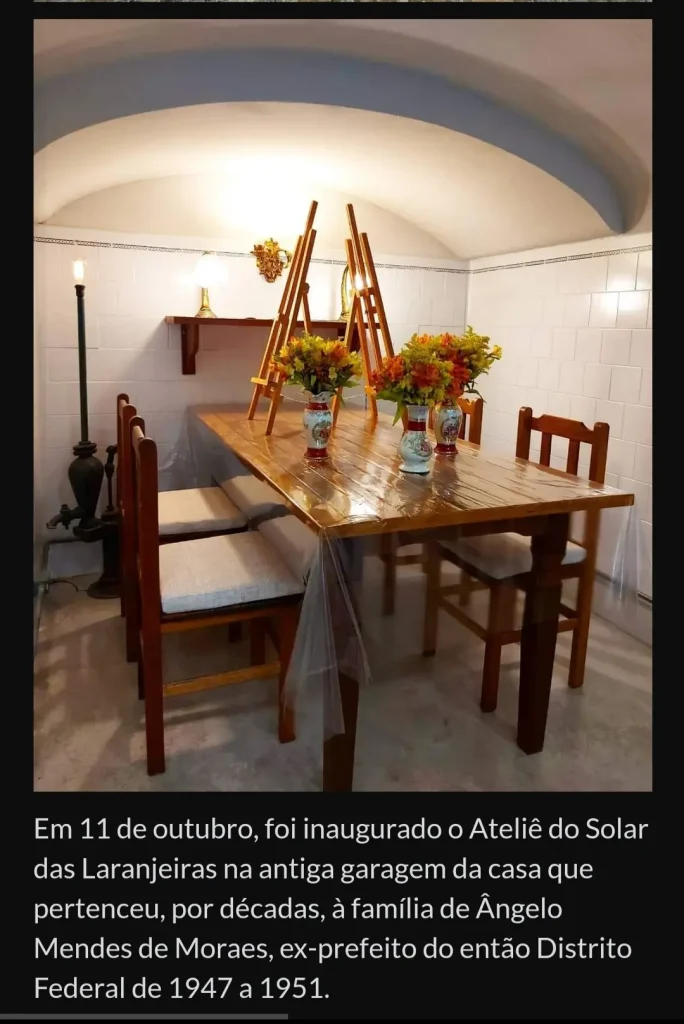 Matéria sobre a abertura do Ateliê do Solar de Laranjeiras por Rafael Bokor no site da Lu Lacerda.