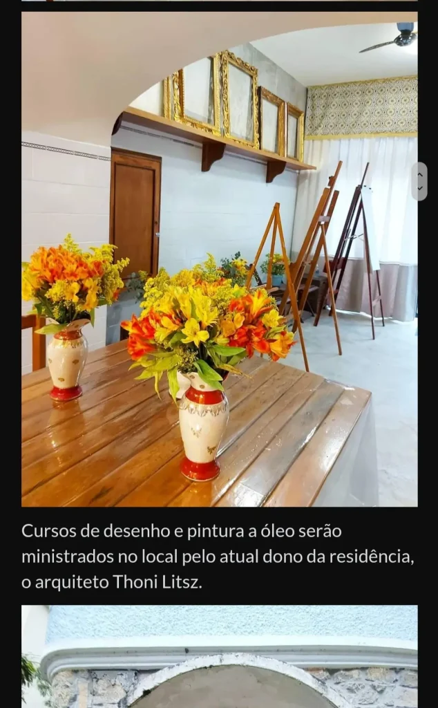 Matéria sobre a abertura do Ateliê do Solar de Laranjeiras por Rafael Bokor no site da Lu Lacerda.