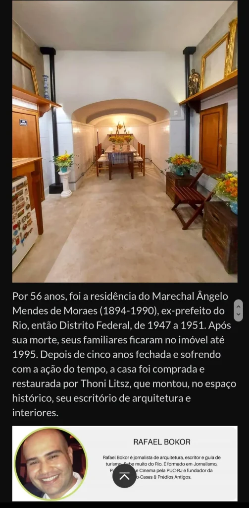 Matéria sobre a abertura do Ateliê do Solar de Laranjeiras por Rafael Bokor no site da Lu Lacerda.